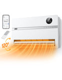 Smart Wall Heater, Electric Space Heater for Bedroom 1500W, 120° Vertical Oscillation, Adjustable Thermostat Dreo