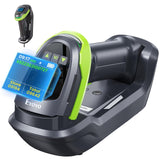 Eyoyo Handheld 1D 2D QR Bluetooth Wireless Barcode Scanner with Screen