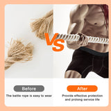 Battle Rope Anchor Strap Kit Accessories for Home Gym Outdoor Muscle Workout Equipment,Carabiners with 2 Durable Straps and 1 Heavy Duty Carabiner, Home Gym Equipment for Men Women Hoedia