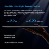 GEEKOM GeekBook X14 Pro Laptop, 2.2 lb Ultra Thin 14" 2.8K OLED Notebook