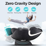 BOSSCARE 2026 Massage Chair Full Body, AI APP Control Shiatsu Zero Gravity Massage Chair with Foot Roller, Back Calf Heated, Bluetooth Speaker, Relaxing Massaging Recliner for Friend Family