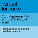 Wireless All-in-One Ink Tank Printer with 2 Years HP