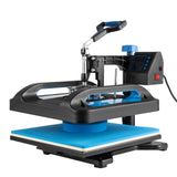 Leomru 5 in 1 Heat Press Machine, Heat Press 15x15, Multifunction T Shirt Press Machine