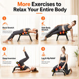 Lerpio Mini Inversion Table with Rollers, Back Extension Machine