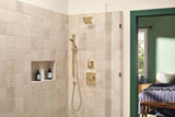 Delta Faucet Velum 14 Series Single-Function Gold Tub and Shower Faucet Set, Valve Trim Kit, Shower Handle, Delta Shower Trim Kit, Shower Set, Champagne Bronze T14437-CZ (Valve Not Included)