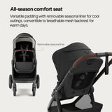 Mompush Ultimate 3 Full Size Stroller, Extendable Seat, Infant to Toddler