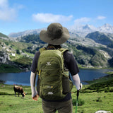 SKYSPER Hiking Backpack for Men Women, 35L Lightweight Travel Daypack, Outdoor Camping Back Pack with Multiple Compartments, Durable for Weekend Getaway