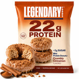 Legendary Foods High Protein Donuts, Crumbly Cinnamon, Low Carb, Low Sugar