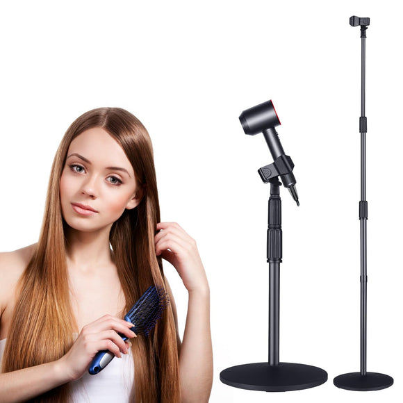 Hands Free Hair Dryer Stand Holder - TAYUQEE Rotatable Floor Blower Stand TAYUQEE