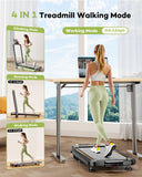 Walking Pad with 8% Incline Walking Treadmill Pad with APP