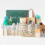 9-Piece Garden Tool Set - Heavy Duty Gardening Hand Tools with Ergonomic Non-Slip Grips, Rust-Resistant Shovel