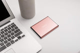500GB Ultra Slim Portable External Hard Drive HDD USB 3.0 Compatible with PC, Laptop - Rose Pink Maxone