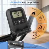 Recumbent Exercise Bike, Recumbent Stationary Bike for Home, Recumbent Bike with 400LB Weight Capacity Whisper-Quiet 16 Levels Magnetic Resistance