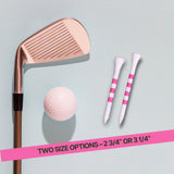 Two Size Options (2 3/4" & 3 1/4"), 10% Profit Donation, Striped Pink and White