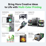 Creality K2 Plus Combo 3D Printer, Multi-Color 3D Printer with CFS