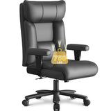 Office Chair,Ergonomic Big and Tall Office Chair 750LBS,High Back Leather Gaming Chair,Wide Executive Chair with Lumbar Support with Adjustable