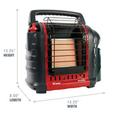 Mr. Heater 9,000 BTU Portable Buddy Radiant Propane Heater