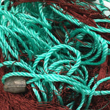 FREGITO Runing Water Nylon Multifilament Trail Nets, 12ply Fishing Gill Seine Nets, 5 Cm Mesh, 2m - 6m High, 20m - 100m Length