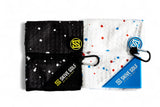 SKIVE Golf Premium Magnetic Golf Towel | Super Strong Magnet (Black w/White Drip)