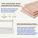 Clothes Rack Heavy Duty, Small Hanging Rack Hall Tree, Very Sturdy Coat Rack Stand White USYD-201 Aibiju