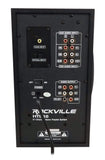 Rockville HTS45 800w 5.1 Channel Home Theater Audio System, Bluetooth Connectivity, USB/SD Playback, Wall-Mountable Speakers, for Home Entertainment