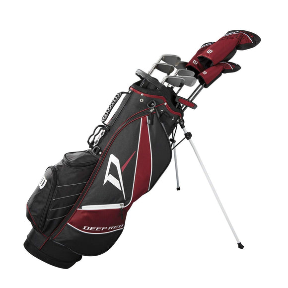 WILSON Deep Red Tour Complete Golf Set Men's, Right Hand, Regular WILSON