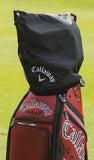 Callaway 2-In-1 Golf Towel & Golf Bag Rain Cover 18.00" x 18.00", Black