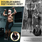 HOXWC Pull Up Assistance Bands 225lbs, Heavy Pull Up Bands, Resistance Bands for Pull Ups Working Out with Feet Rest, Pull Up Bar Bands Assistance Bands Strength Training Workout Equipment