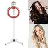 Standing Hair Dryer, 950W Hair Salon Dryer, Hair Color Processor, Multi-Function Dryer Accelerator with Adjustable Height & 360° Heating, Rolling Base for Salon and Home Use(Grey)