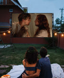 STWUI Projector Screen with Stand - 150 Inch Portable Projector Screens Outdoor Indoor Projector Screen 16:9 4K HD Outdoor Movie Screen with Carry Bag,Enioy Home Theater Projection Screen