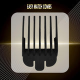 Professional Hair Clippers for Men With Extremely Heavy Duty Cutting Performance, Cordless Clippers for Hair Cutting, Quiet Hair Trimmer for Men and Kids, Mens Clippers and Trimmer, Barber Clippers