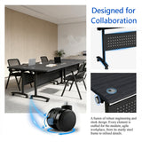 6Pack Conference Tables,Folding Conference Room Tables,Flip Top Training Seminar Table