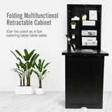 Wall Mounted Table, Fold Out Convertible Desk Multi-Function Computer Desk Writing Desk