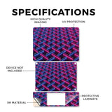 Phone Skin Compatible with Microsoft Surface Laptop 13.8" 8th Edition (2026) - Neon Diamond - Premium 3M Vinyl Protective Wrap Decal Cover - Easy to Apply | Crafted in the USA by MightySkins