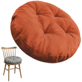 Round Chair Pads - Comfortable Kitchen Seat Pads - Non-Slip Washable