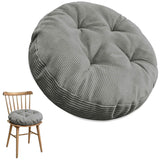 Round Chair Pads - Comfortable Kitchen Seat Pads - Non-Slip Washable