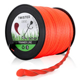 1889-ft Trimmer Line Round Twist, Commercial 2.4 mm/095-Inch String Trimmer Line in Spool, Weed Eater String 095