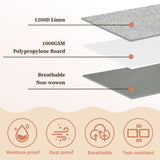 combocube 2 Pack Under Bed Storage Containers, Stackable Closet Organizers and Storage Bins with Sturdy Support, Foldable Underbed Clothes Storage Box for Blanket, Comforter, Sweater, Pillows, Shoes