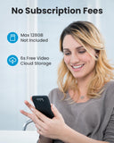 2K Doorbell Camera Wireless No Subscription with Adjustable Doorbell Angle Mount, Video Doorbell with Chime, PIR Motion Detection ieGeek