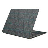 Phone Skin Compatible with Microsoft Surface Laptop 13.8" 8th Edition (2026) - Triangle Stripes - Premium 3M Vinyl Protective Wrap Decal Cover - Easy to Apply | Crafted in the USA by MightySkins