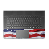 Laptop Skin Compatible with Alienware 16 Area-51 (2025) - American Flag - Premium 3M Vinyl Protective Wrap Decal Cover - Easy to Apply | Crafted in The USA by MightySkins