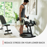 Nuobell Adjustable Dumbbell Rack and Stand. Perfect Home-Gym Dumbell Rack for At-Home Nuobell Workouts. Safe, Convenient and Prevents Accidents. This is a Nuobell Dumbbell Rack Stand Only, No Weights FF Finer Form