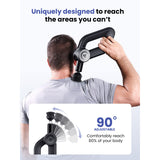 BOB AND BRAD D6 Pro Plus Massage Gun with Heat, Deep Tissue Percussion with 16mm Amplitude, Professional Muscle Massager Gun for Athletes, Quiet Electric Handheld Massager