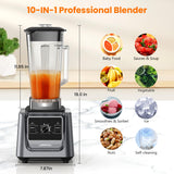LAMPICK Blenders for Kitchen, 2000W Blender for Smoothies 35000 RPM Professional Grade High-Speed Smothie Blender