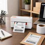 ENCASED 4 Inch Desktop Thermal Label Printer, USB, 203 DPI