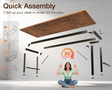 Coleshome 71 Inch Computer Desk with USB Ports, Large Office Desk