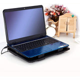Feilx Laptop Cooling Pad - 5 Fans Cooler - Increase Your PC Performance and Life Expectancy - Ventilated Support for Laptop