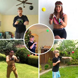 TEKXYZ Boxing Ball Family Pack, 2 Adjustable Headbands + 2 Novice Balls + 1 Veteran Ball + 1 Boxer Ball and More TEKXYZ