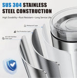 Automatic Soap Dispenser Touchless - 350ml 304 Stainless Steel, 0.25s Fast Activation, IPX5 Waterproof, 5000+ Uses per Charge, 4-Speed Foaming Soap Dispenser, Type-C Charging for Kitchen & Bathroom