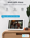 2K Doorbell Camera Wireless No Subscription with Adjustable Doorbell Angle Mount, Video Doorbell with Chime, PIR Motion Detection ieGeek